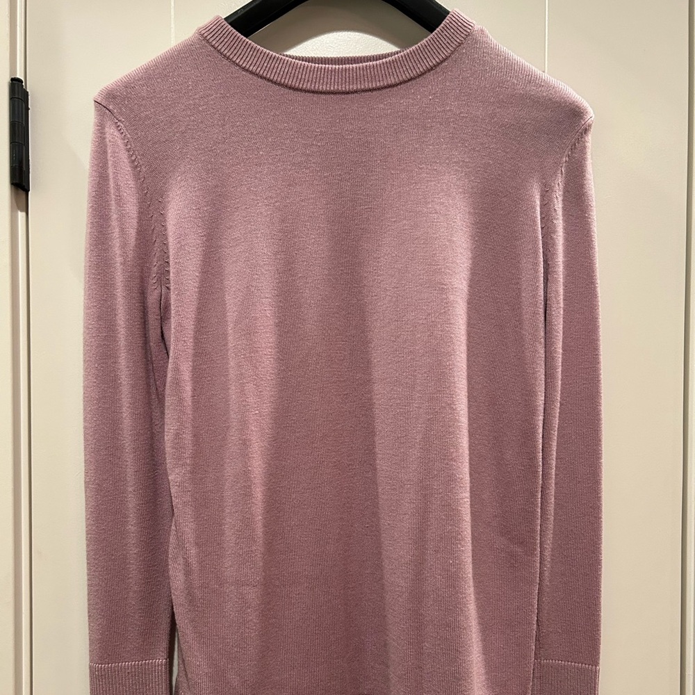 Lululemon back to balance sweater size 4 purple - new